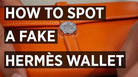 how to spot fake hermes wallet|are hermes wallets genuine.